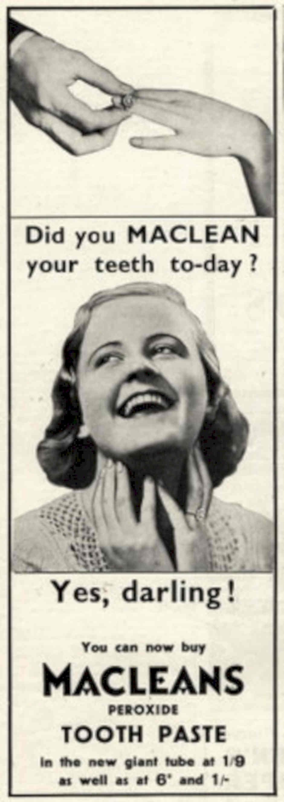 Vintage Woman Ring 1950s Vintage Retro Advert Poster