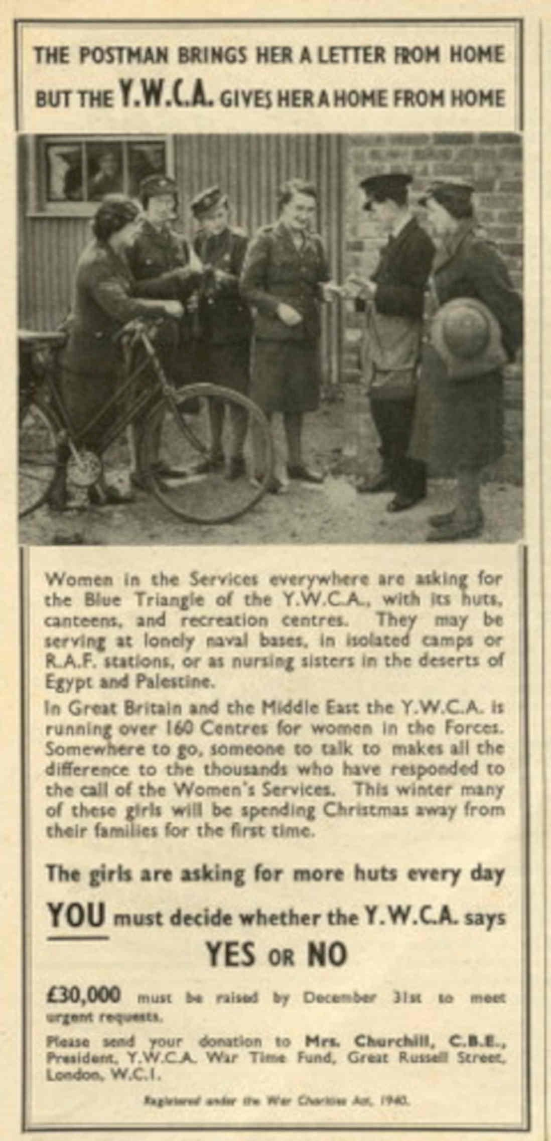 Vintage Women Bicycle 1930s Vintage Retro Advert Poster
