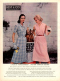 Vintage Women Dogs 1950s Vintage Retro Advert Poster