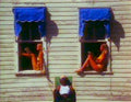 Vintage Women Windows 1970s Vintage Retro Advert