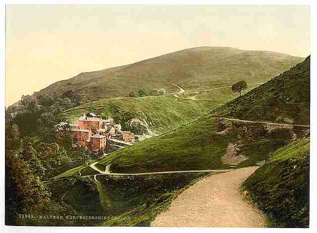 Vintage Worcestershire Beacon Malvern A4 Photo Print