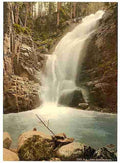 Vintage Zackefall Riesengebirge A4 Photo Print