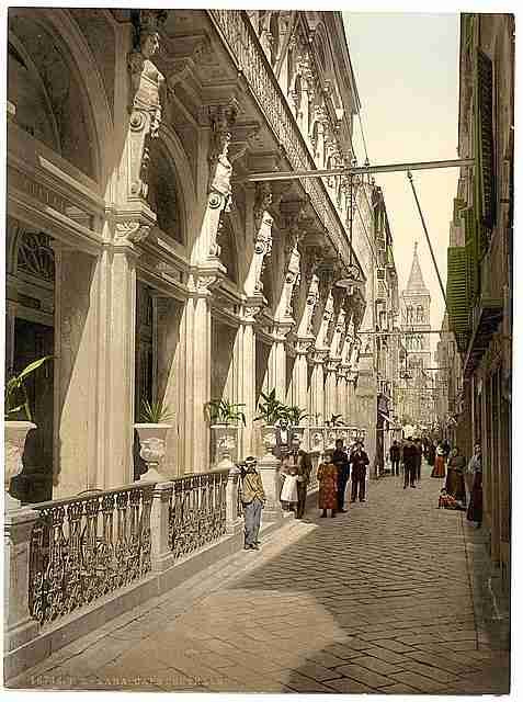 Vintage Zara Central Cafe Dalmatia A4 Photo Print