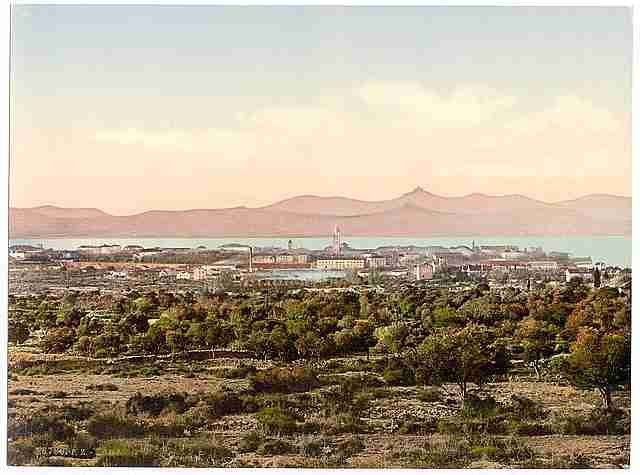 Vintage Zara general view Dalmatia A4 Photo Print