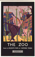 Vintage Zoo Fish 1930s Vintage Retro Advert Poster