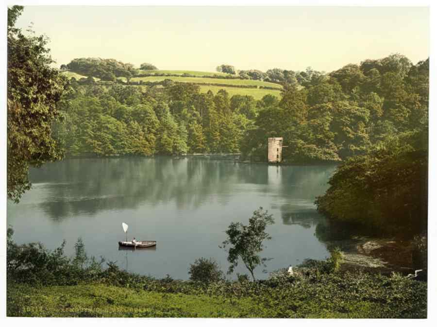 VintageMill Creek 2 Dartmouth England A4 Photo Print