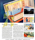 Vinylite Homes Better 1950s Vintage Retro Advert Poster
