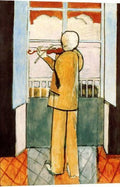 Violinist At The Window Henri Matisse A4 Photo Print