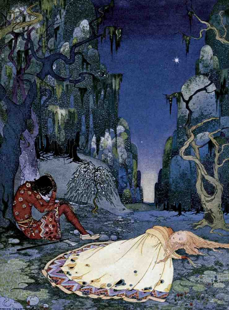 Virginia Sterrett Page 36 Fairy Art Vintage Illustration A4 Photo Print
