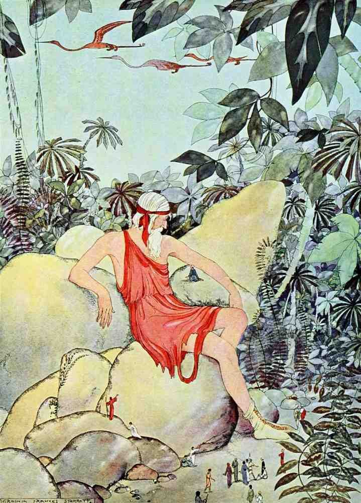 Virginia Sterrett Page 51 Fairy Art Vintage Illustration A4 Photo Print