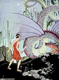 Virginia Sterrett Page 52 Fairy Art Vintage Illustration A4 Photo Print