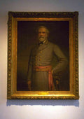 Virginia USA 261067 Robert E Lee Portrait Lee Chapel Lexington CROPPED A4 Photo Print