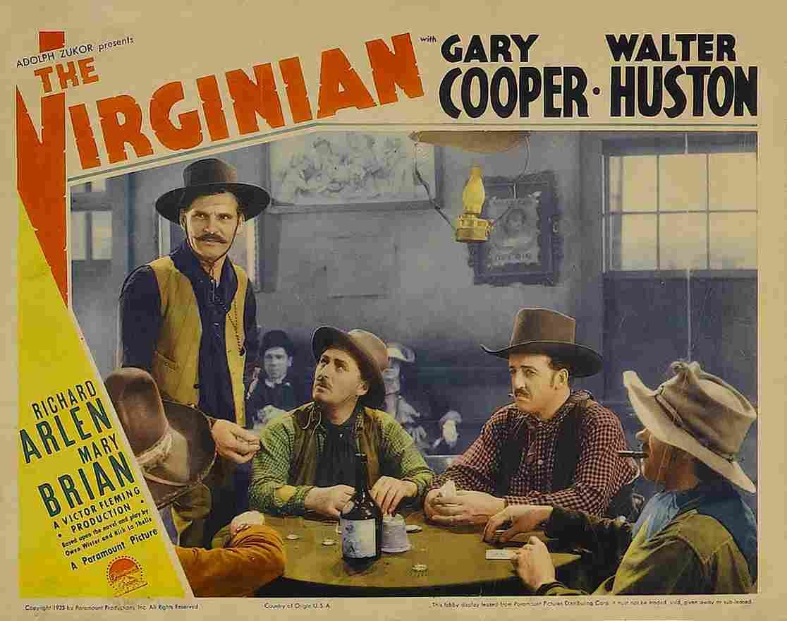 Virginian The 1929 02 film star poster A4 Photo Print
