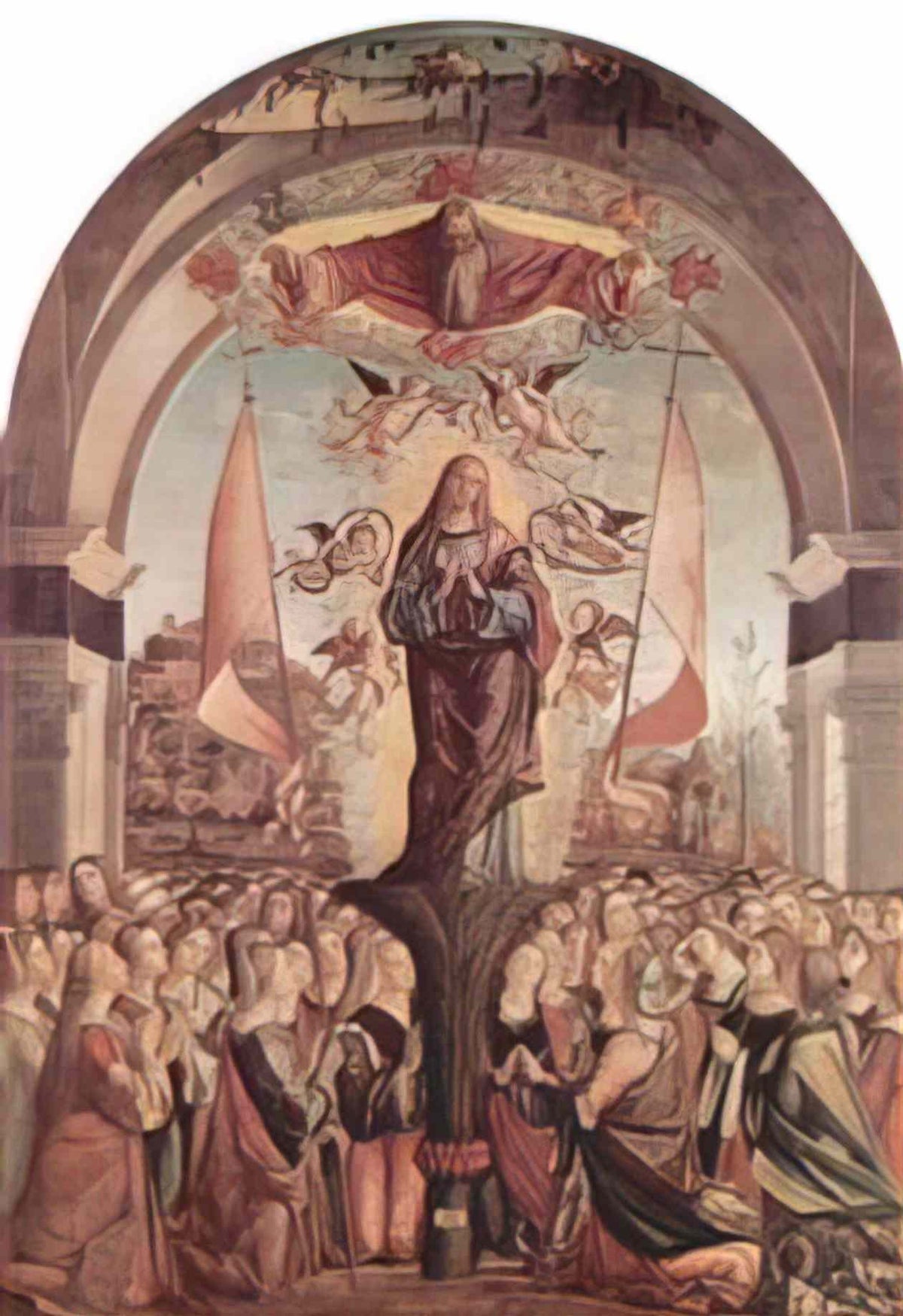 Vittore Carpaccio glorification of st ursula and her companions 1491 Art A4 Photo Print