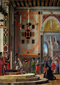 Vittore Carpaccio the departure of the english ambassadors 1498 A4 Photo Print