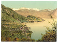 Vitznau Lake Lucerne II Vintage A4 Photo Print