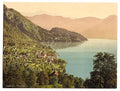 Vitznau railway Rigi Vintage A4 Photo Print