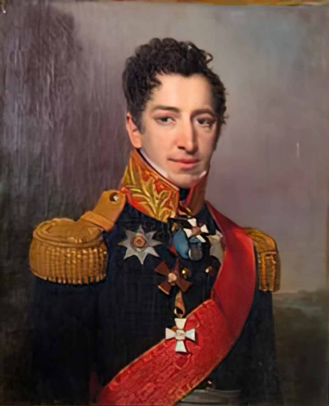 Vladimir Borovikovsky peter a kikin 1815 Art A4 Photo Print