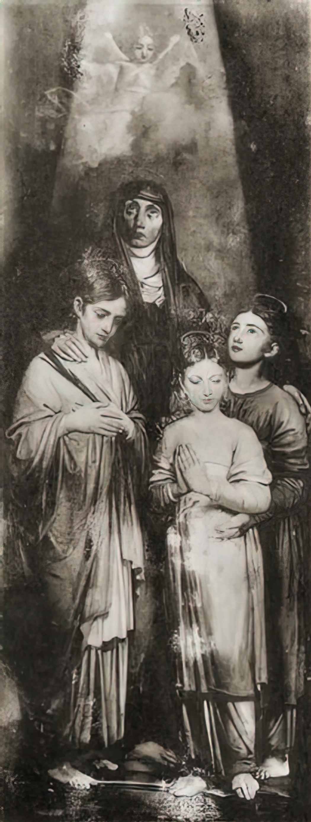 Vladimir Borovikovsky sofia vera nadezda i lubov Art A4 Photo Print