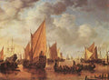 Vlieger Simon De Visit Of Frederick Hendriks Ii To Dordrecht In 1646 A4 Photo Print