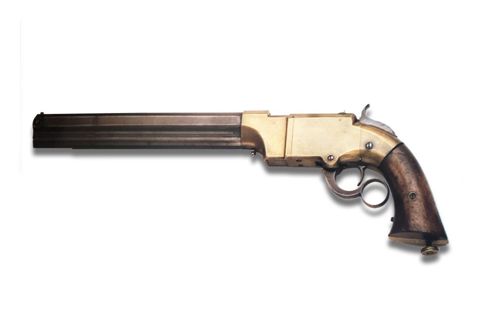 Volcanic Model 1855 Pistol Carbine Usa A4 Photo Print