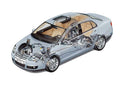 Volkswagen Jetta 2005 cutaway A4 Photo Print