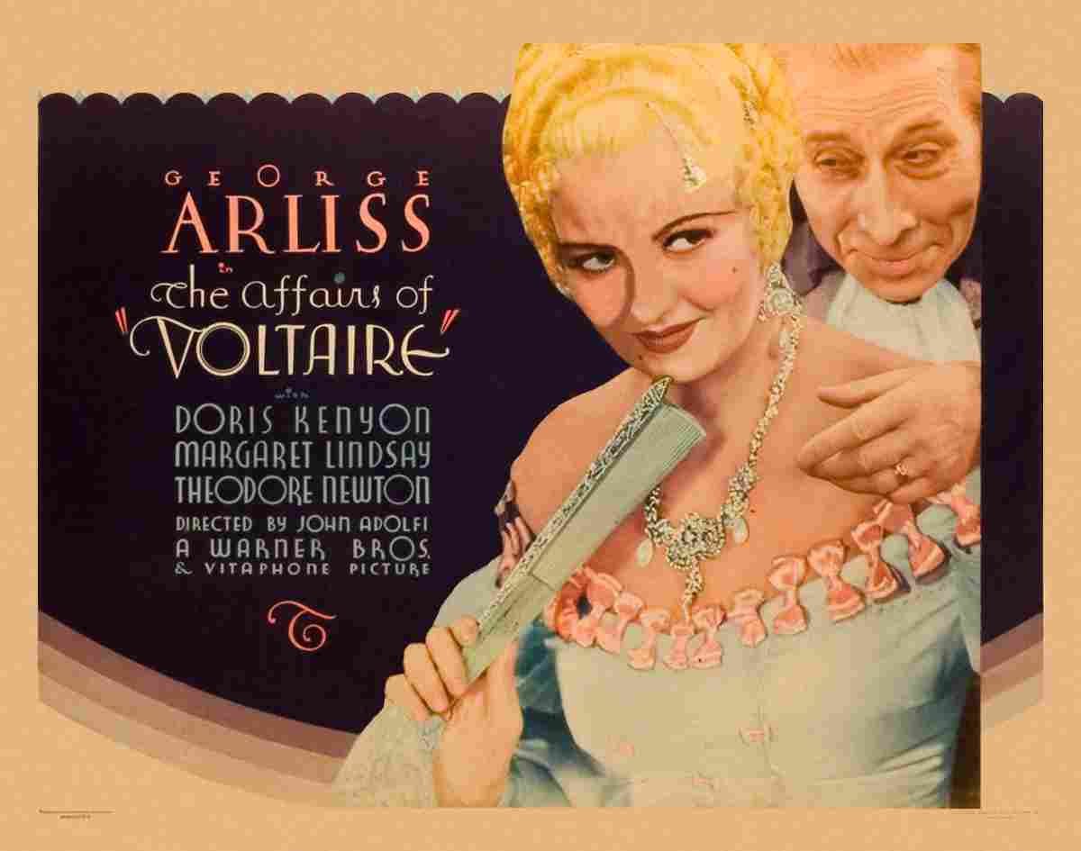  Voltaire 02 film star poster A4 Photo Print