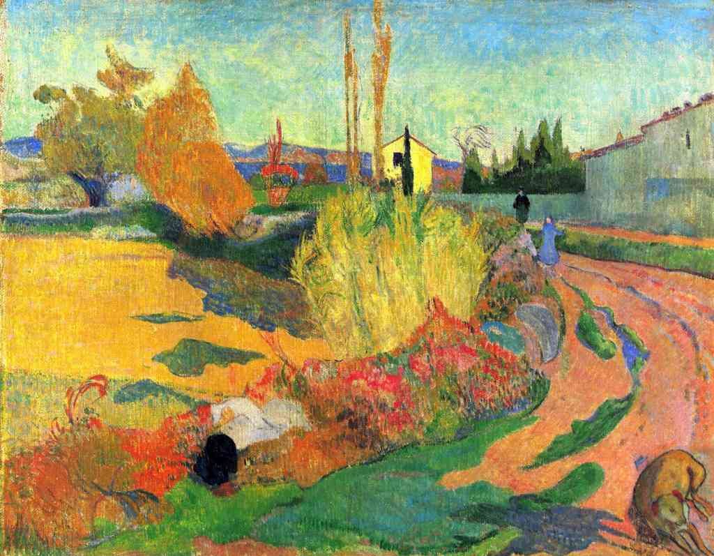 Von Arles Gauguin A4 Photo Print