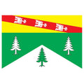 Vosges Dep Flag N2993 A4 Photo Print