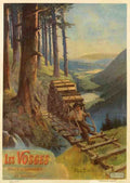 VosgesAlesi Vintage Advert A4 Photo Print
