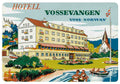 Voss Luggage Label Vintage A4 Photo Print