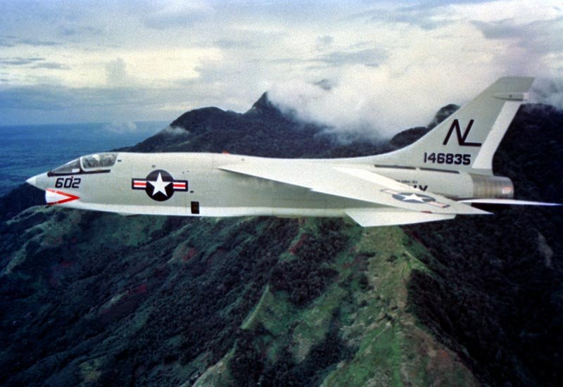 Vought F8 Crusader 10 A4 Photo Print