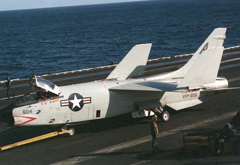 Vought F8 Crusader 3 A4 Photo Print