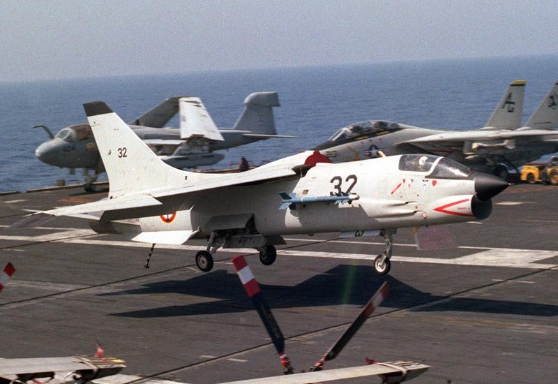 Vought F8 Crusader 6 A4 Photo Print