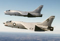 Vought F8 Crusader 9 A4 Photo Print
