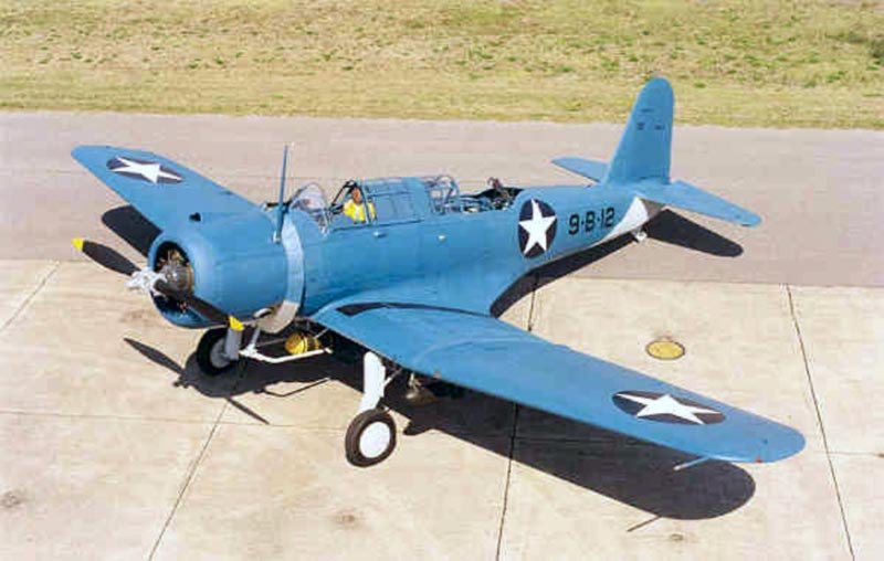 Vought Sb2u Vindicator Dive Bomber 19 A4 Photo Print