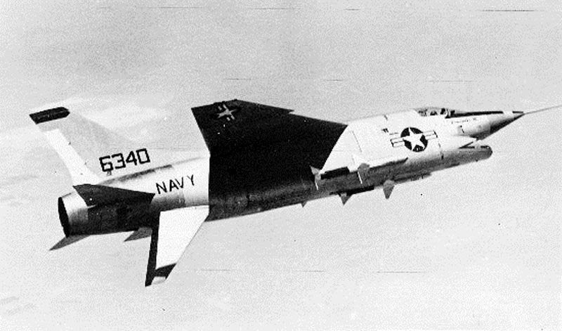 Vought Xf8u3 Crusader Iii Fighter A4 Photo Print
