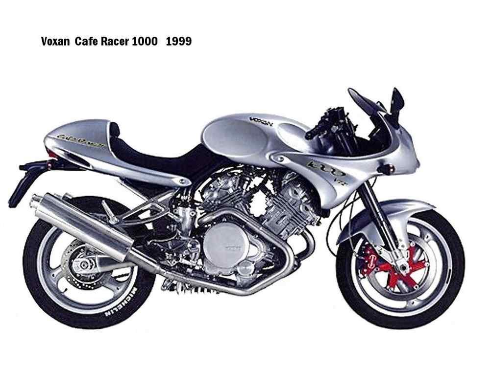 Voxan CafeRacer1000 1999 motorbike A4 Photo Print