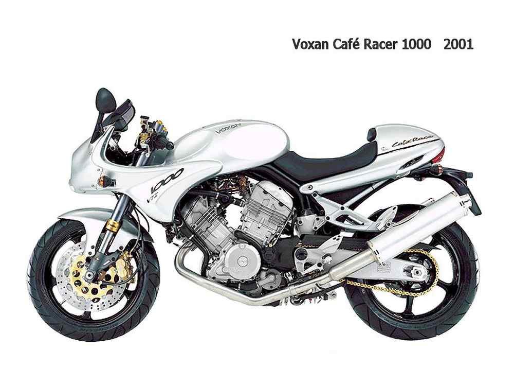 Voxan CafeRacer1000 2001 motorbike A4 Photo Print