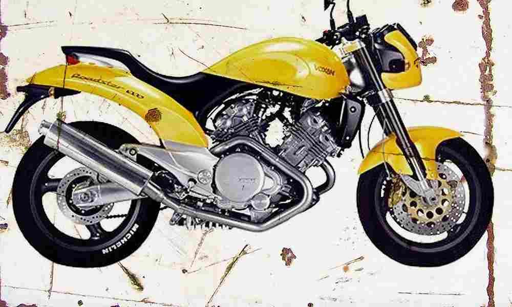 Voxan Roadster1000 1999 Aged Vintage A4 Photo Print