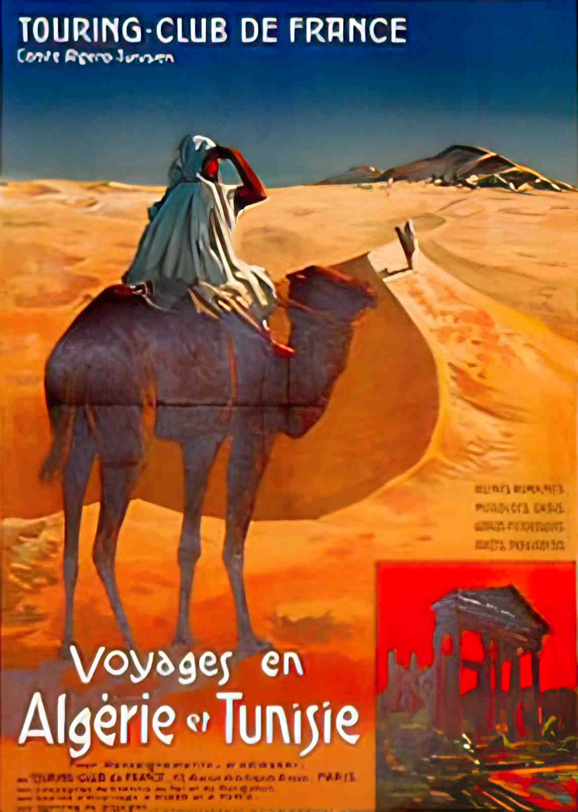 Voyagesalgerie Tunisie Advert A4 Photo Print