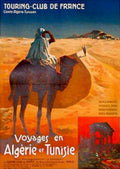 Voyagesalgerie Tunisie Vintage Retro Advert Poster A4 Photo Print