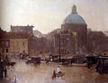Vreedenburgh Cornelis View Of The Singel Amsterdam With The Koepelkerk Beyond A4 Photo Print