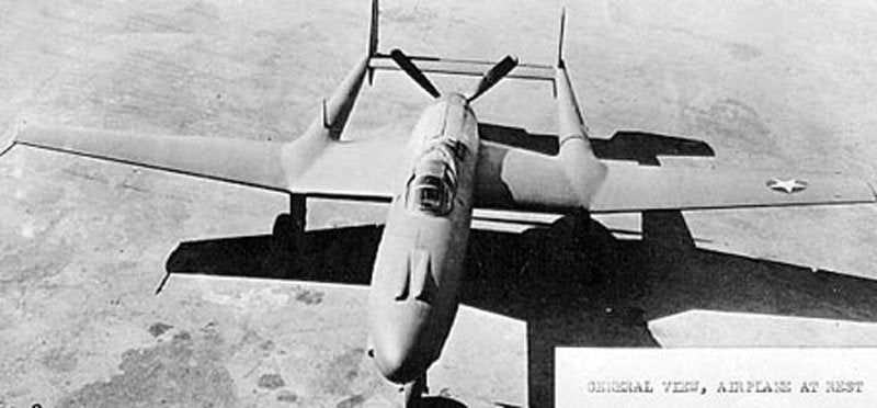 Vultee Xp54 Swoosegoose 2 A4 Photo Print