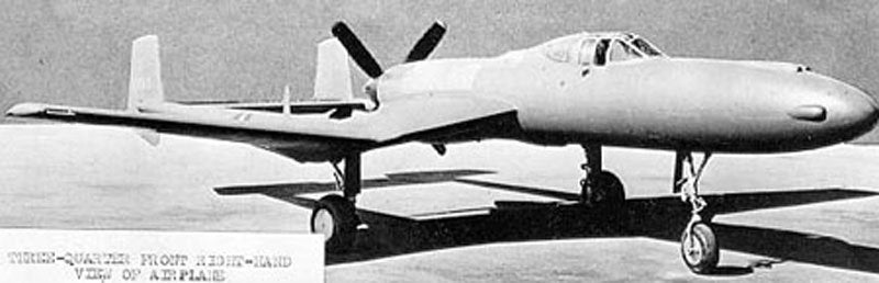 Vultee Xp54 Swoosegoose 4 A4 Photo Print