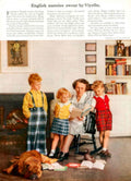 Vuyella Nannies Children 1950s Vintage Retro Advert Poster