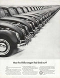 Vw Beetle Cars 1960s Vintage Retro Advert