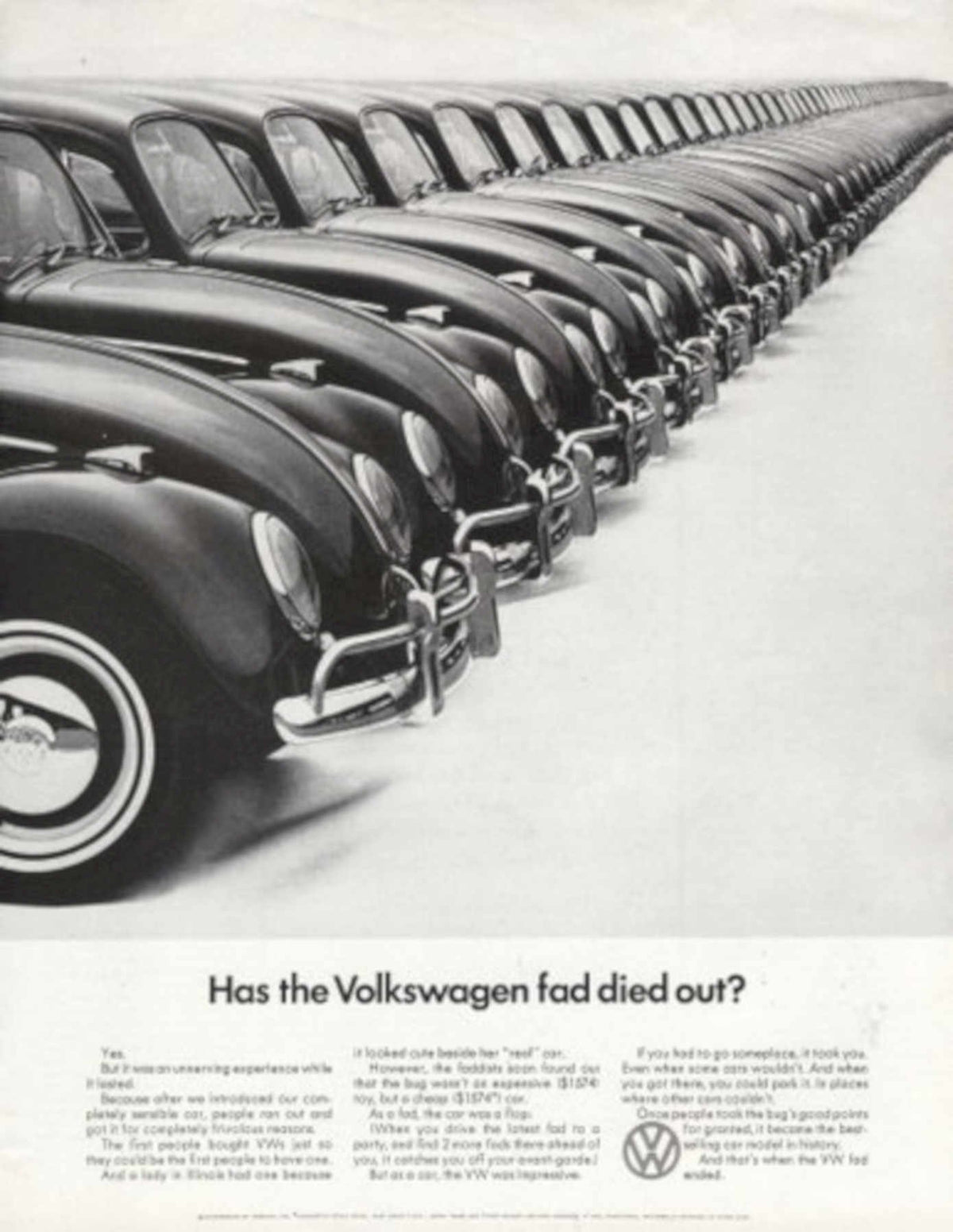Vw Beetle Cars 1960s Vintage Retro Advert