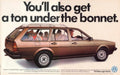 Vw Estate Passat 1980s Vintage Retro Advert