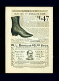 W L Douglas Vintage Retro Advert Ads A4 Photo Print